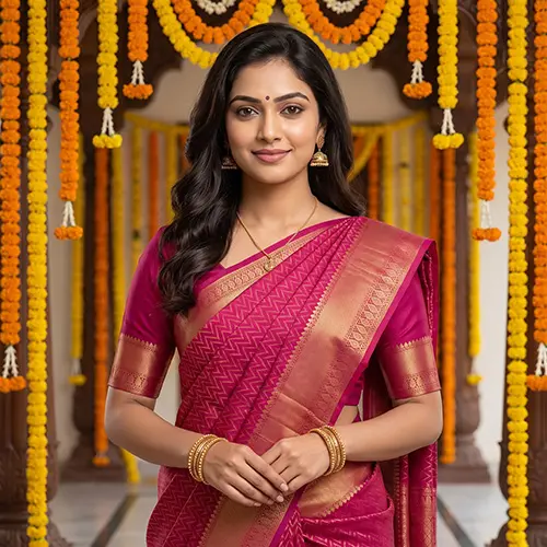 From Mulberry Leaf to Masterpiece: The Timeless Story of the Handwoven Silk Saree