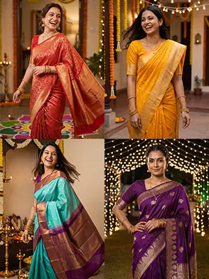 Bridal saree